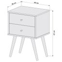 Ver imagem 3 de Mesa de Cabeceira Jb 1818 Branco - Jb Bechara