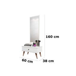 Toucador Jb 7001 Branco - Jb Bechara - 3
