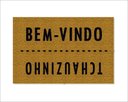 Ver imagem 1 de Tapete Estampado Capacho Bem-vindo Tchauzinho