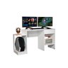 Escrivaninha Gamer Jb 6099 Branco - Jb Bechara - 1
