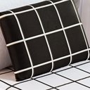 Ver imagem 3 de Jogo de Lençol Cama Solteiro 2 Peças Micropercal 200 Fios Austin:preto