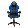 Cadeira Gamer Racer X Comfort de Escritório Ergonômica Giratória Azul - 1