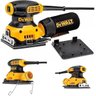 LIXADEIRA ORBITAL 1/4F 0225W COM COLETOR 110V/220V DEWALT DWE6411 - 1