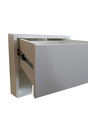 Ver imagem 3 de Kit 2 Mesa de Cabeceira com Gaveta Branco, 100% Mdf 40cm