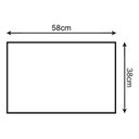 Ver imagem 7 de 4 Tapete de Banheiro Bolinha 58 X 38cm Antiderrapante Rosa