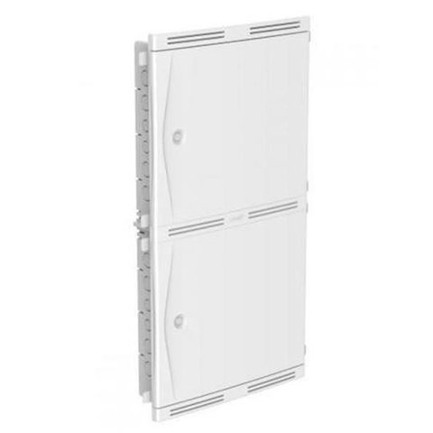 Quadro Vdi Pvc 80x40 Embutir Branco Tampa Branca Tigre