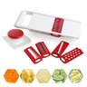 Cortador Fatiador Multi Batata Picador Legumes Manual 5 em 1 - 8