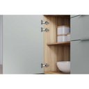 Ver imagem 2 de Cozinha Modulada Completa Marquesa Gourmet 5 Peças C5P29 Nature/Verde - Nesher