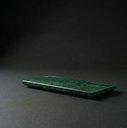 Ver imagem 2 de Bandeja Decorativa Lavabo 25x12cm Verde Guatemala Mármore Verde