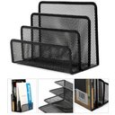 Ver imagem 5 de Organizador de Mesa Escritório em Metal com 3 Divisórias