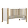 Berço Mini Cama Laís Branco com Bétula Carolina Baby - 1