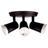 Spot Sobrepor Direcionável Articulado 3 Gu10 Mr16 Dicroica Cor:preto - 8