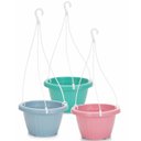 Ver imagem 1 de Kit Com 12 Vasos Para Pendurar Com Hastes Plantas E Flores