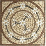 Mandala Mosaico Floral Rosone Venezia Quadrado 70cm - 1