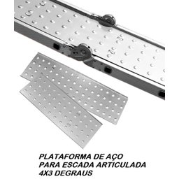 Plataforma de Aço para Escada Articulada 4x3 - 2