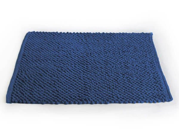 Tapete para Banheiro Antiderrapante Micropop 60 x 40cm Azul: Azul - 2