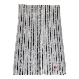 Pano de Copa Gourmet Étnico Branco e Preto Pano Urbano 75x45cm - 1 Pano de Copa Gourmet Étnico Branco e Preto Pano Urbano 75x45cm - 1