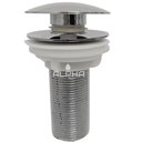 Ver imagem 4 de Válvula Ralo Click Cromado Pia Lavatório Cuba 7/8 ABS