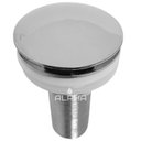 Ver imagem 2 de Válvula Ralo Click Cromado Pia Lavatório Cuba 7/8 ABS