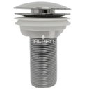 Ver imagem 3 de Válvula Ralo Click Cromado Pia Lavatório Cuba 7/8 ABS