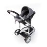 Travel System Sky Trio Carrinho Bebê Conforto E Base Grey Infanti - 4