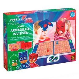 Jogo - Armadilha Invisível - Pj Masks - Grow - 1
