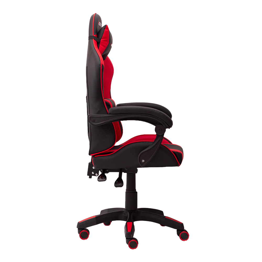 Cadeira Gamer Racer X Comfort de Escritório Ergonômica Giratória Vermelha - 9