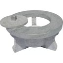 Ver imagem 4 de Fondue Pedra Sabão Chapa 22 Cm + Rechaud