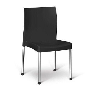 Cadeira Niquelart Preta 389-7