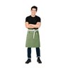 Avental Verde Cintura Algodao Cafeteria Bar Vegano 3un - 2