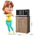 Ver imagem 3 de Balcão Duplo para Microondas Iza Carvalho