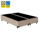 Ver imagem 2 de Cama Box Queen Bipartido Suede Mega Cama 158x198x42cm