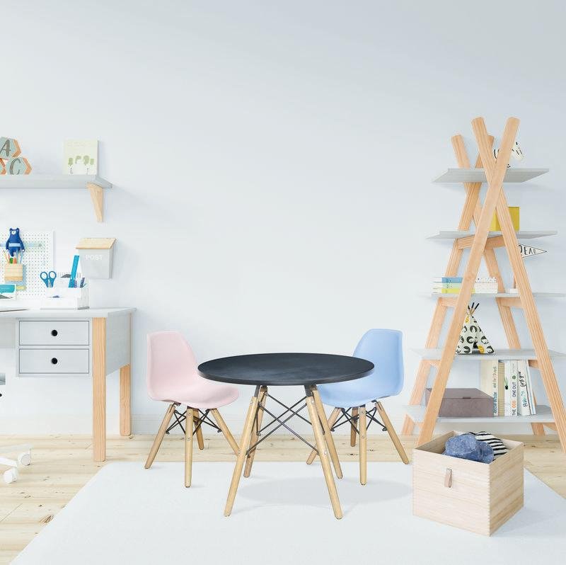 Cadeira Infantil Eames Rosa Dsw - 2