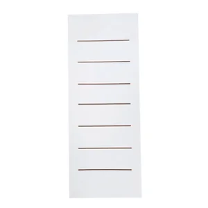 Folha de Porta de Madeira 210x72cm Cristal Primer Uniportas