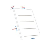 Ver imagem 3 de Folha de Porta de Madeira 210x72cm Cristal Primer Uniportas