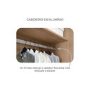 Ver imagem 7 de Guarda Roupa Casal Linea 6 Portas 4GAVS Cumaru N. Horizonte