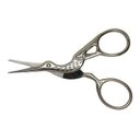 Ver imagem 2 de Tesoura Pássaro Dourado Patchwork Bordar Profisional