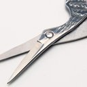 Ver imagem 3 de Tesoura Pássaro Dourado Patchwork Bordar Profisional