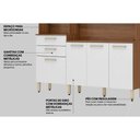 Ver imagem 4 de Kit de Cozinha Compacta Select C/ 6 Portas e 2 Gavetas 178x194 Amendola/grafito - Demóbile