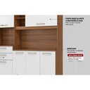 Ver imagem 5 de Kit de Cozinha Compacta Select C/ 6 Portas e 2 Gavetas 178x194 Amendola/grafito - Demóbile