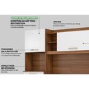 Ver imagem 3 de Kit de Cozinha Compacta Select C/ 6 Portas e 2 Gavetas 178x194 Amendola/grafito - Demóbile