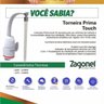 Torneira Elétrica Mesa E Parede Prima Touch Zagonel 220 V - 2