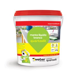 Manta Líquida Branca 4,5kg Quartzolit - 1