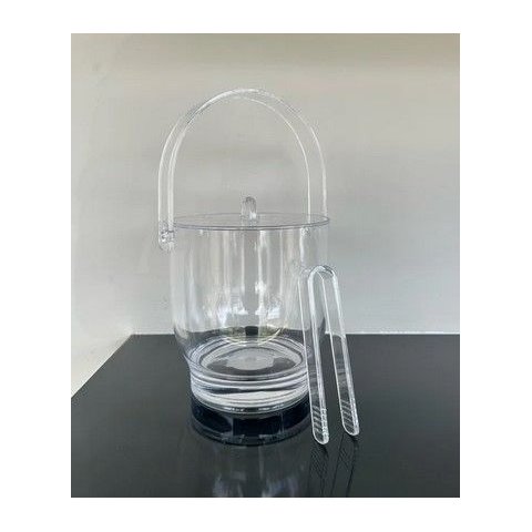 Balde de Gelo Redondo Acrilico