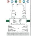 Ver imagem 3 de Torneira Elétrica Mesa E Parede Prima Touch Zagonel 220 V