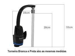 Torneira Elétrica Mesa E Parede Prima Touch Zagonel 220 V - 4