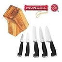 Ver imagem 4 de Conjunto 5 Facas Cepo Elegance Mundial