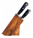 Ver imagem 3 de Conjunto Cepo Kit de Facas Cozinha Chef Kitchen 5 Peças Mundial