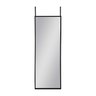 Espelho para Porta Preto 122x42cm Retangular - 2