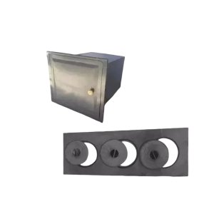 Conjunto para Fogão a Lenha Forno Grande e Chapa 3 Furos
